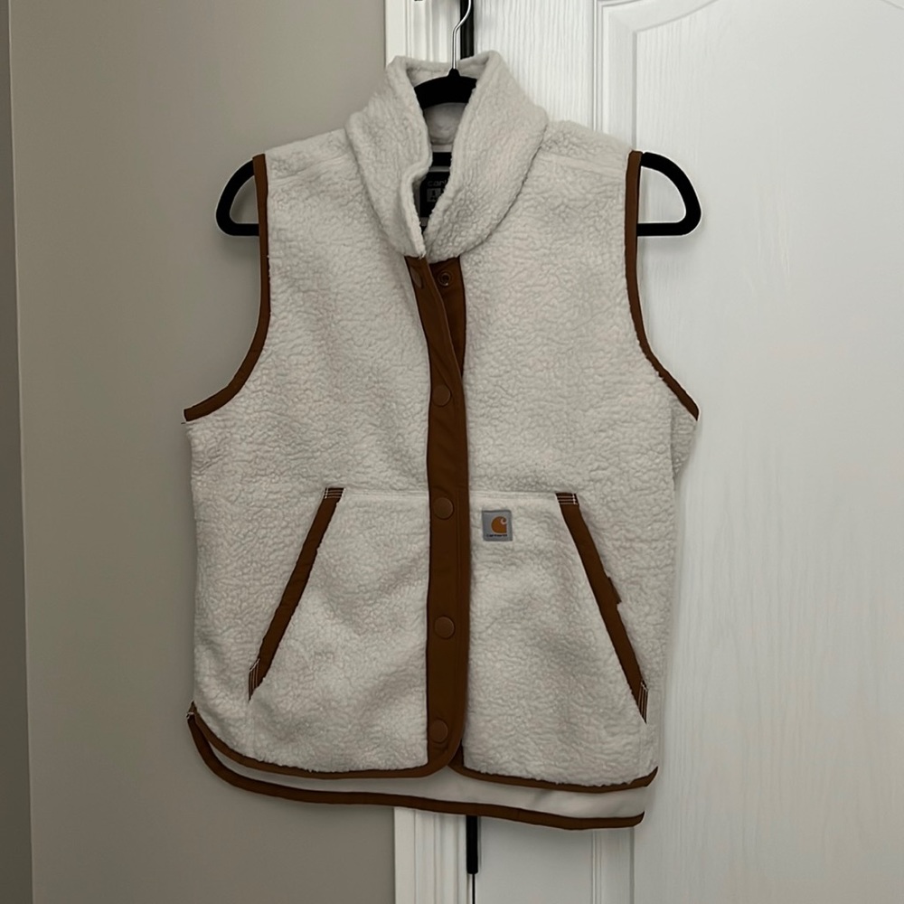 Carhartt Fleece Snap Front Vest